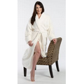 50" Super Soft Micro Fleece Shawl Collar Robe (Blank)